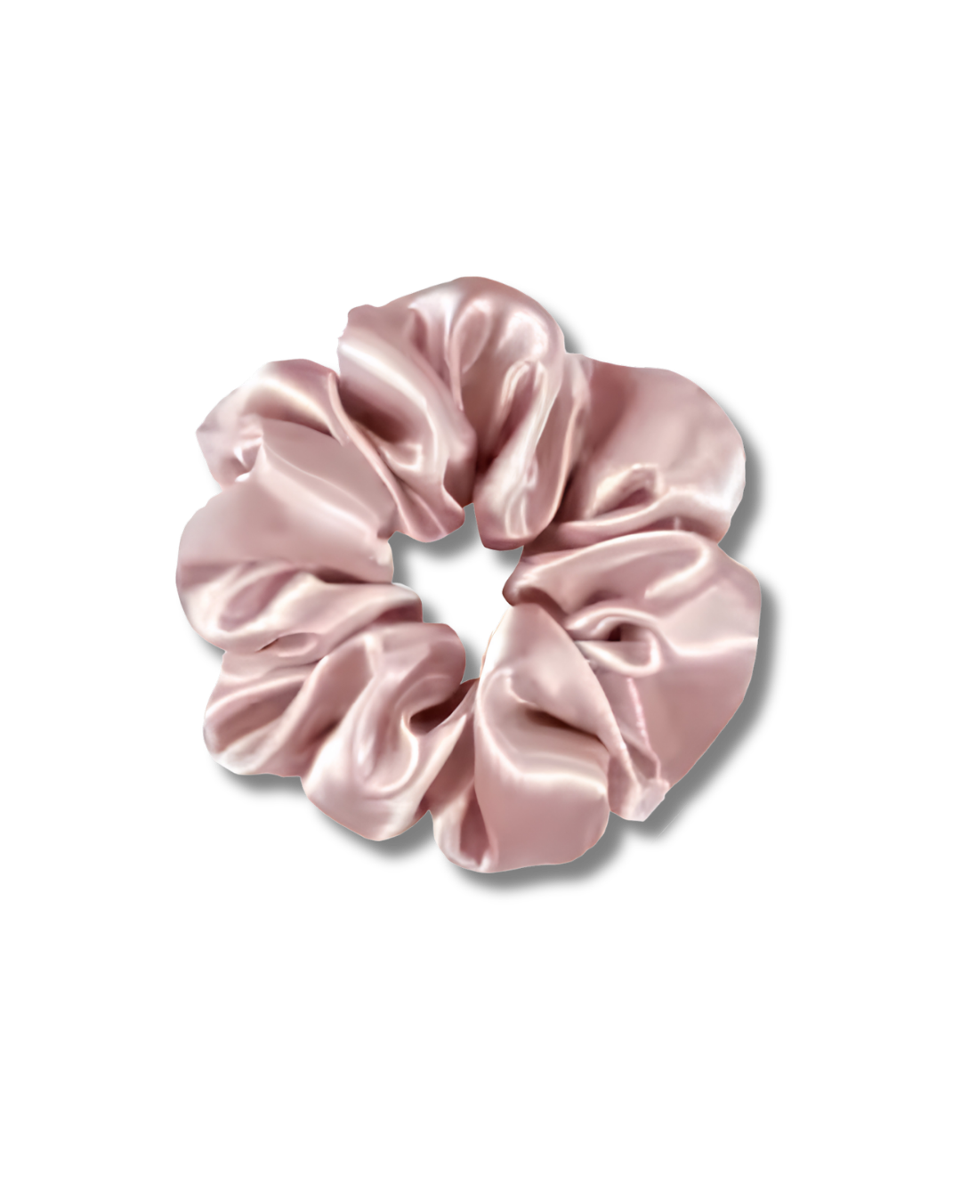 Chouchou en satin couleur surprise